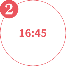 2 撮影会参加の整列開始 16:45