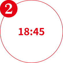 2 撮影会参加の整列開始 18:45