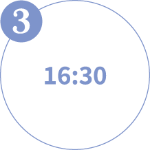 3 撮影会参加の受付終了 16:30